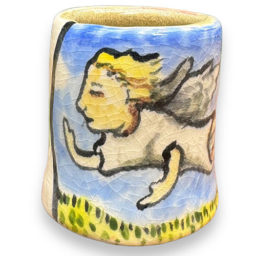 Stacy Lambert 1.25" Toothpick Holder Angel DP4183